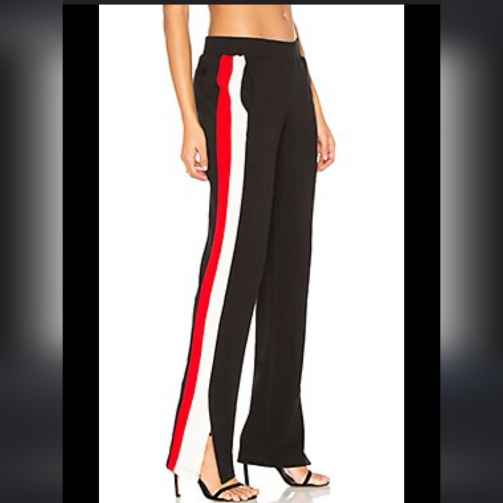 Pam & Gela Sport Stripe Pant in Black Size P (Accepting Offers)